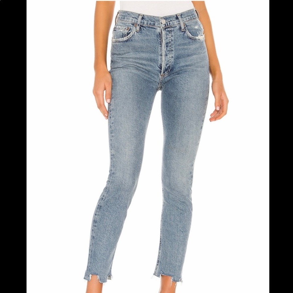Agolde Nico High Rise Slim Size 25